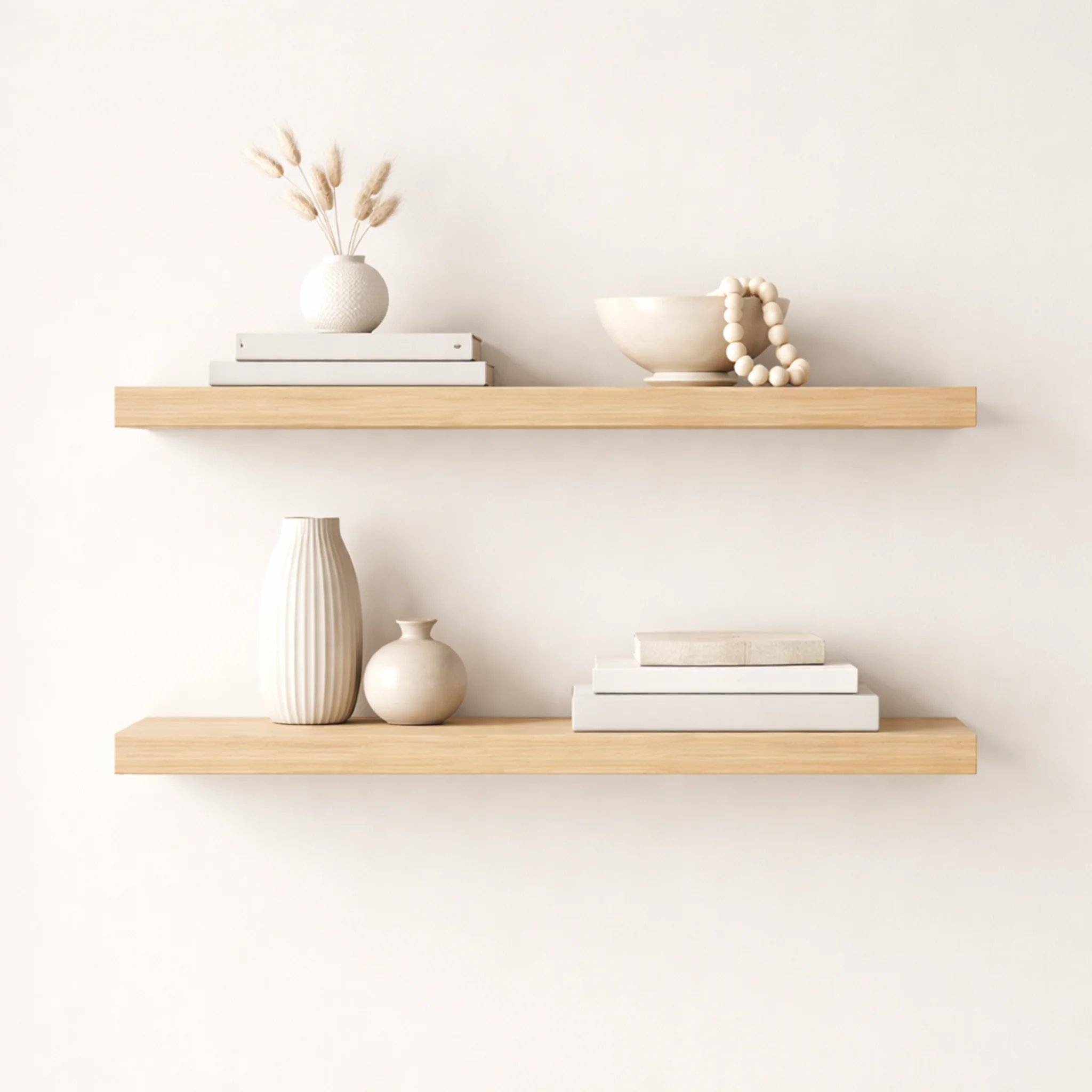 Floating shelves